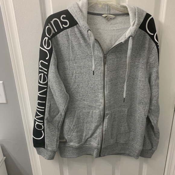 Ck Jeans medium gray hoodie - Picture 1 of 3
